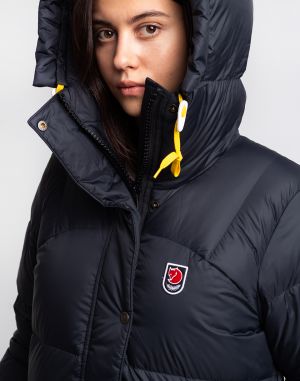 Fjällräven Expedition Long Down Parka W 550 Black galéria