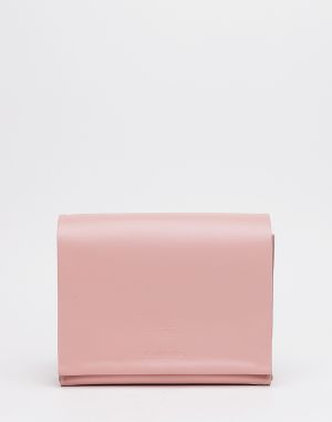 about leather hand bag rose
