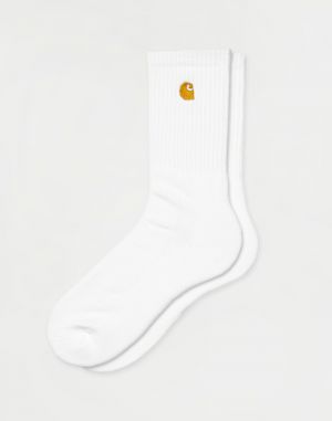 Carhartt WIP Chase Socks White / Gold