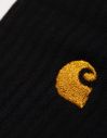 Carhartt WIP Chase Socks Black / Gold galéria