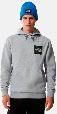 Šedá mikina s kapucňou Fine Hoodie