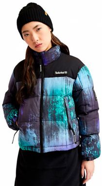 Bunda NL Sky Puffer with Aurora print