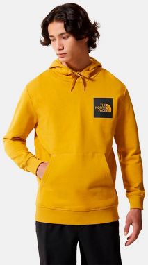 Žltá mikina s kapucňou Fine Hoodie