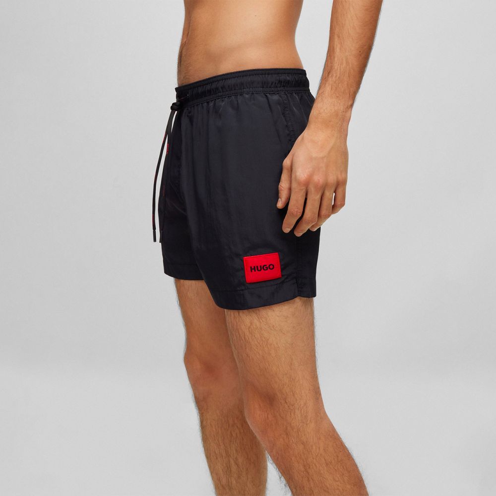 Quick-Drying Swim Shorts With Logo