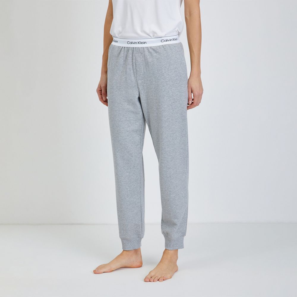 Šedá tepláky Modern Cotton Lounge