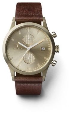 Hodinky Sort of Black Champagne Chrono – Dark Brown Classic galéria