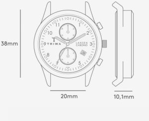 Hodinky Duke Lansen Chrono – Brown Sewn Classic 2 galéria