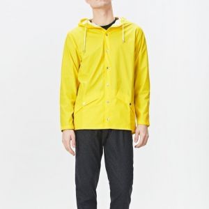 Žltá vodeodolná bunda Jacket