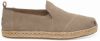 Suede Deconstructed Alpargatas: béžová galéria
