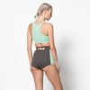 Mintový športový crop top Other galéria