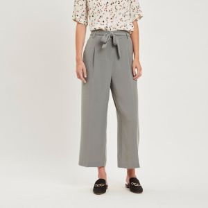 Šedé culottes nohavice Viblami