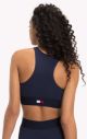 Červeno-modrá podprsenka Colour-Blocked Cotton Bralette galéria