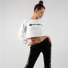 Biela crop mikina Rochester Crewneck Croptop galéria