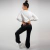 Biela crop mikina Rochester Crewneck Croptop galéria