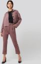 Fialová krátka bundička Overshirt galéria