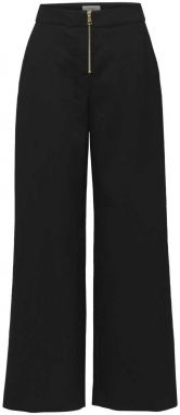 Čierne culottes nohavice Tola galéria