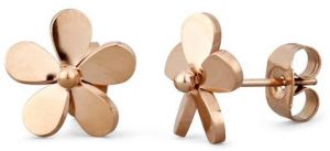 Náušnice Fleurette Rosegold