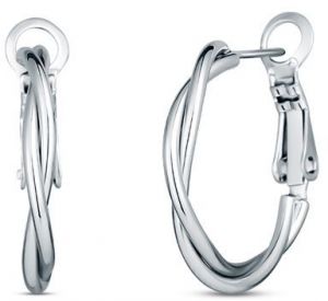 VUCH Náušnice Aster Silver