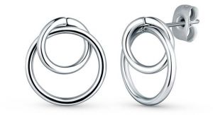 VUCH Náušnice Kista Silver