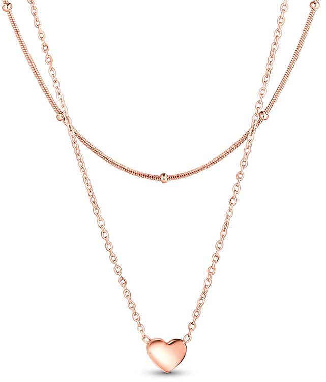 VUCH Náhrdelník Detis Rose Gold