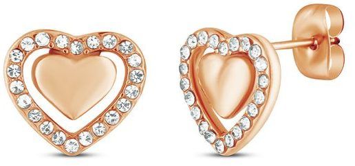 VUCH Náušnice Lunira Rose Gold