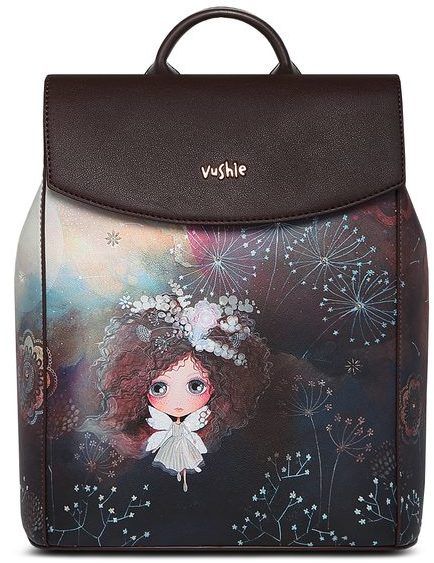 Vushie Rosalie Rounded Flap Backpack