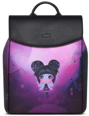 Vushie Vivian Rounded Flap Backpack