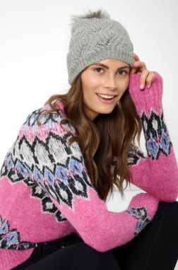 Čiapka beany s brmbolcom