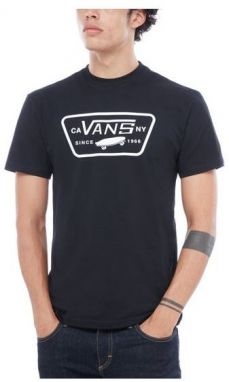 Vans MN FULL PATCH Pánske tričko, čierna, veľkosť