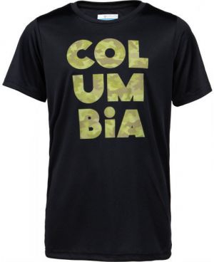 Columbia GRIZZLY GROVE SHORT SLEEVE GRAPHIC TEE Detské tričko, čierna, veľkosť