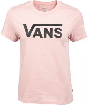 Vans WM FLYING V CREW TEE Dámske tričko, ružová, veľkosť