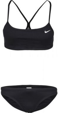 Nike ESSENTIALS SPORTS BIKINI Dámske dvojdielne plavky, čierna, veľkosť