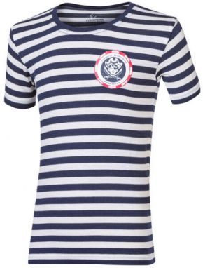 PROGRESS SS MARINO T-SHIRT Detské bambusové tričko, čierna, veľkosť 128-134