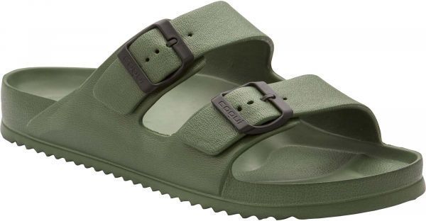 Coqui KONG Pánske šľapky, khaki, veľkosť