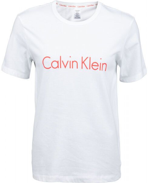 Calvin Klein S/S CREW NECK Dámske tričko, biela, veľkosť