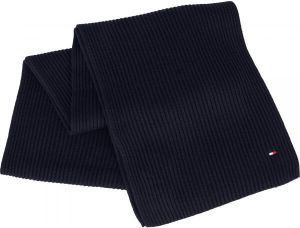 Tommy Hilfiger PIMA COTTON SCARF Pánsky šál, čierna, veľkosť UNI