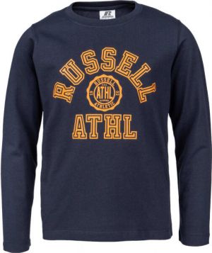 Russell Athletic L/S CREWNECK TEE SHIRT Detské tričko, tmavo modrá, veľkosť
