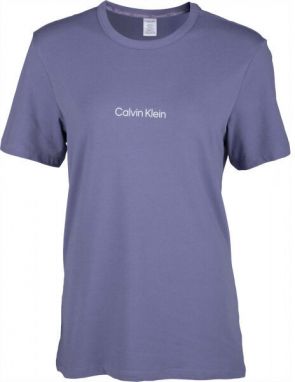 Calvin Klein S/S CREW NECK Dámske tričko, modrá, veľkosť