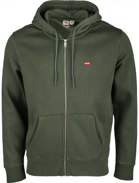 Levi's® CORE NG ZIP UP Pánska mikina, khaki, veľkosť