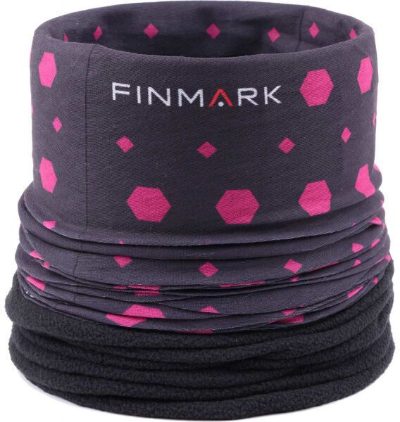 Finmark FSW-129 Detská multifunkčná šatka, čierna, veľkosť UNI