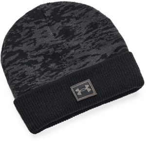 Under Armour GRAPHIC KNIT BEANIE Detská čiapka, čierna, veľkosť