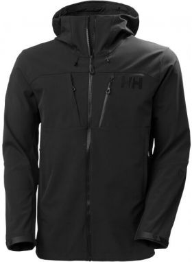 Helly Hansen ODIN MOUNTAIN SOFTSHELL JACKET Pánska softshellová bunda, čierna, veľkosť