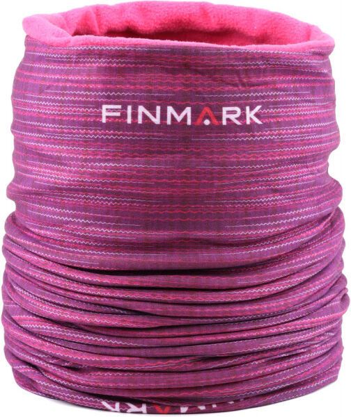 Finmark FSW-107 Multifunkčná šatka, ružová, veľkosť UNI