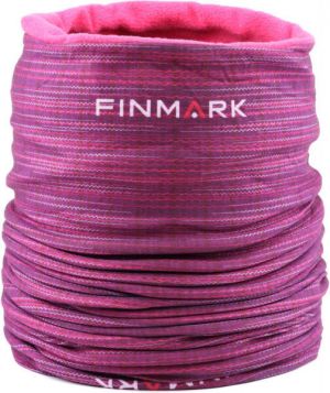Finmark FSW-107 Multifunkčná šatka, ružová, veľkosť UNI
