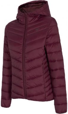 4F WOMENS JACKETS Dámska páperová bunda, vínová, veľkosť