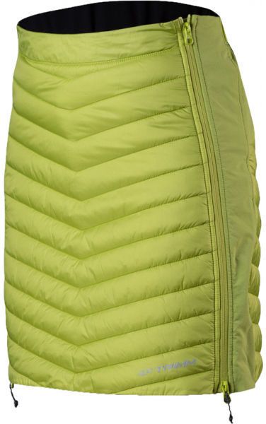 TRIMM RONDA Dámska zateplená sukňa, reflexný neón, veľkosť XXL