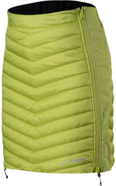 TRIMM RONDA Dámska zateplená sukňa, reflexný neón, veľkosť XXL