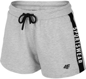 4F WOMENS SHORTS Dámske šortky, sivá, veľkosť