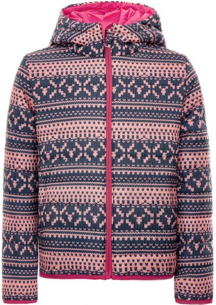 ALPINE PRO ELSHO Dievčenská  bunda, ružová, veľkosť 152-158