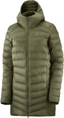 Salomon SIGHT STORM HOODIE W Dámska kabát, khaki, veľkosť XL